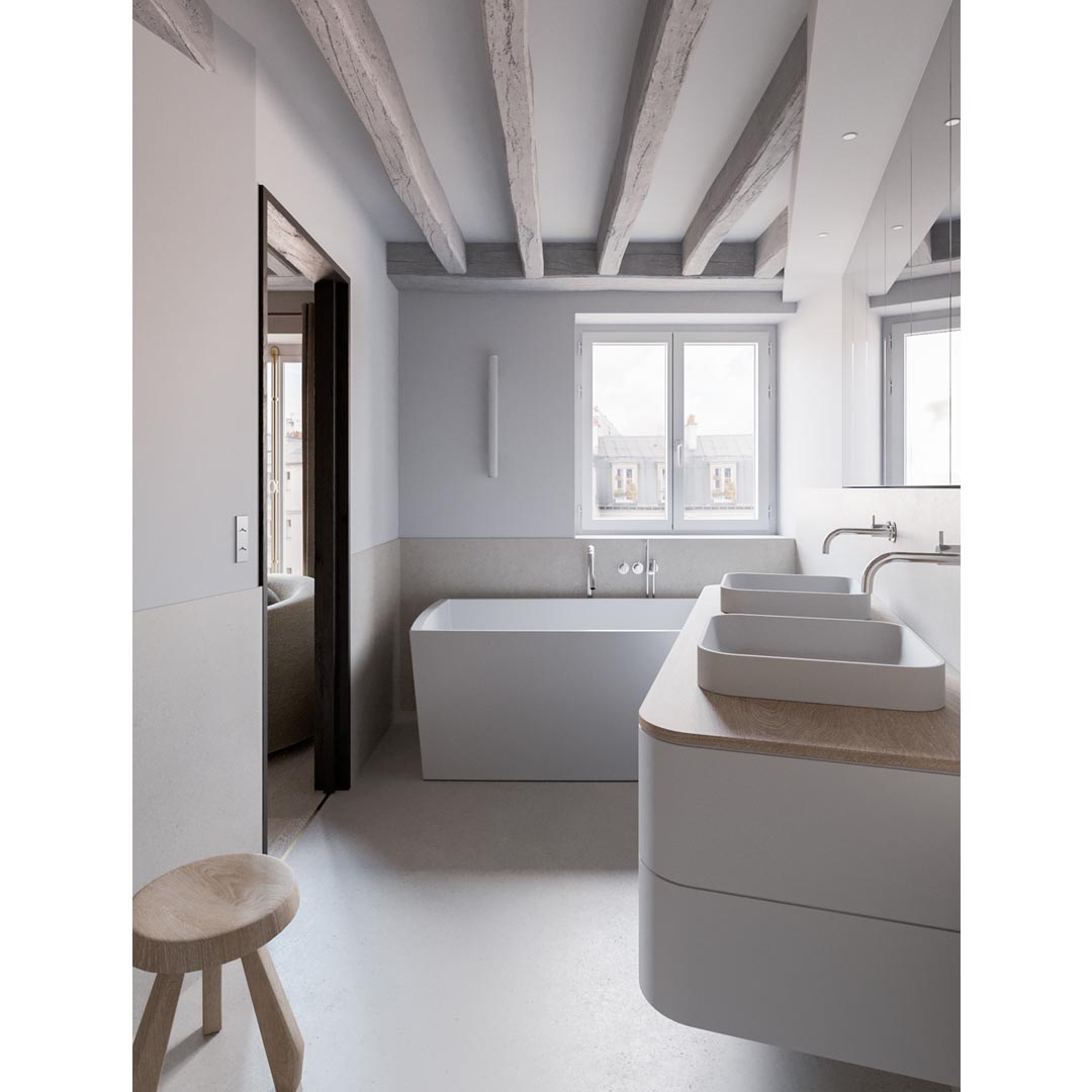 Oberkampf Apartment in Paris by Studio Vlach