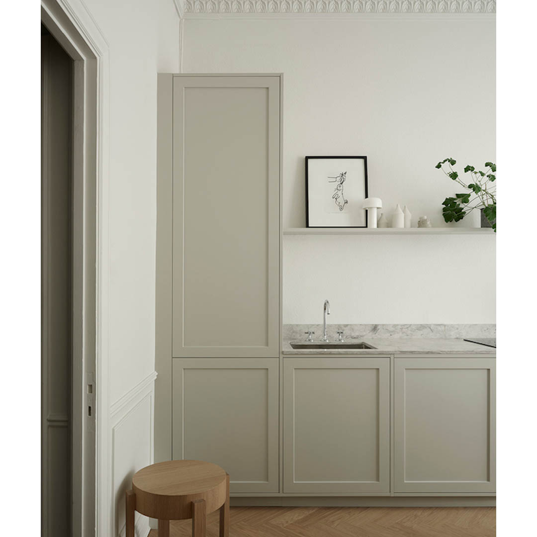 Scandinavian Compact Living Kitchen by Filippa and Lotta Agaton