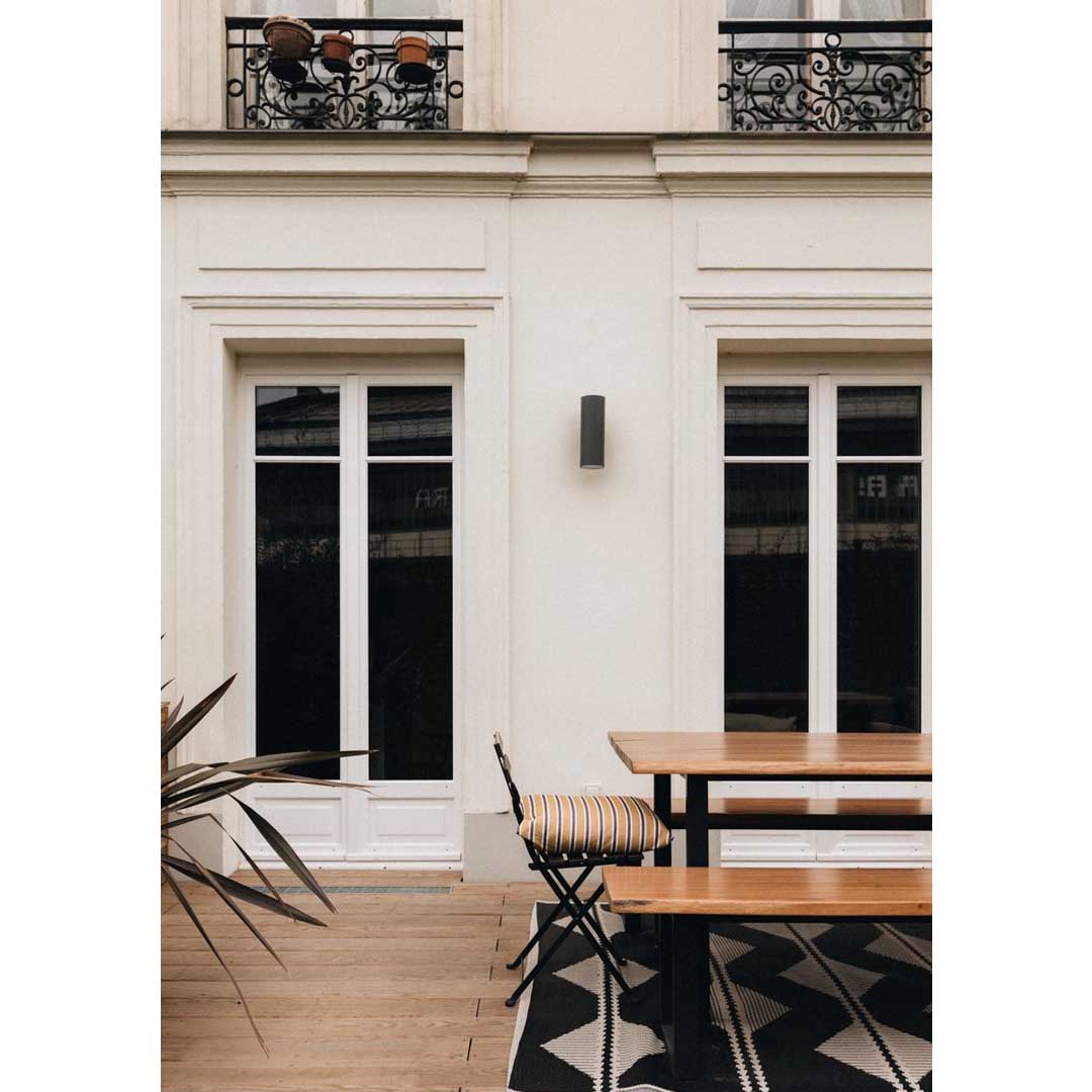 An apartment with a garden in Paris by Chloé Cornu