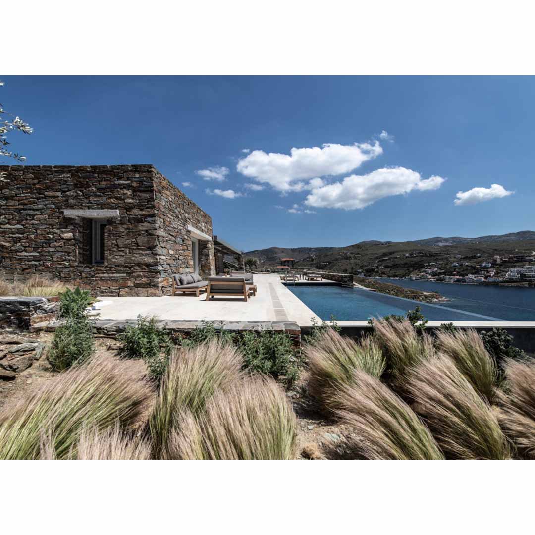 3 Summer Villas in Kea Island by Bobotis+Bobotis Architects