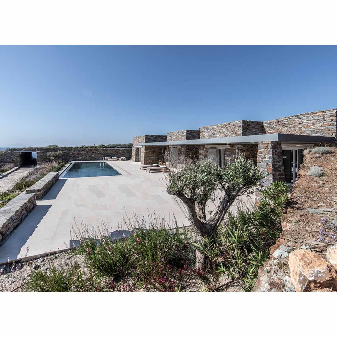 3 Summer Villas in Kea Island by Bobotis+Bobotis Architects