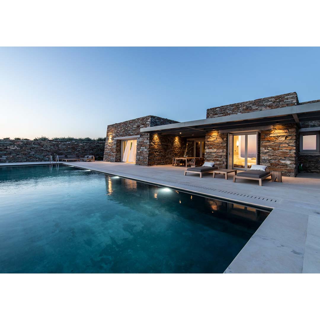 3 Summer Villas in Kea Island by Bobotis+Bobotis Architects