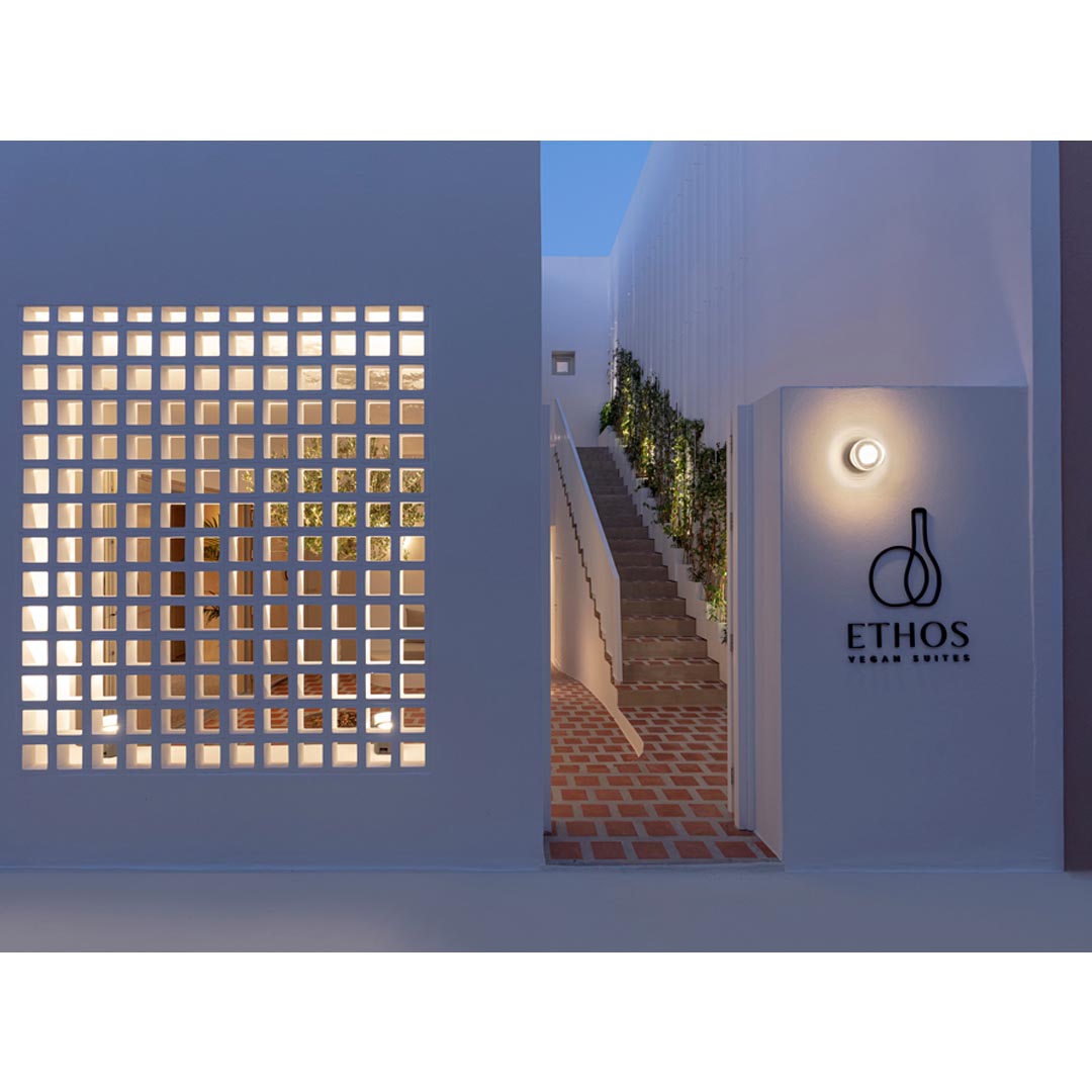 Ethos Vegan Hotel in Fira by Kapsimalis Architects