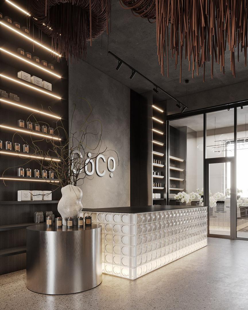 Coco Flower Shop in Kyiv, Ukraine by IQOSA